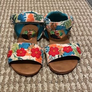 Disney Moana Floral Kids Sandals - Multicolor
